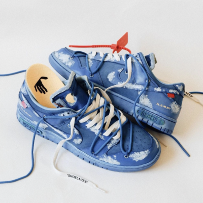 OFF-WHITE DUNKS "CERULEAN SKY"